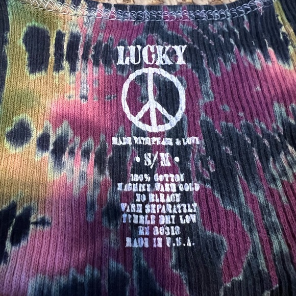 Lucky Brand Tie Dye tank top - Picture 2 of 2